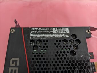 EVGA GeForce RTX 3060 Ti XC BLACK 8GB - 5