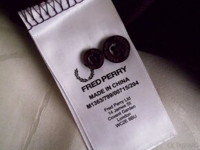 Fred Perry pánske chlapčenské slim polo tričko S - 5