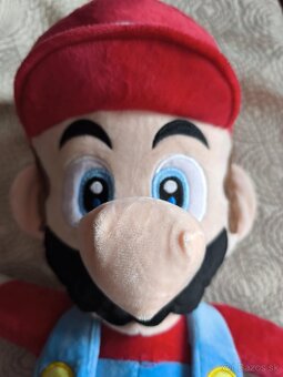 Plyšový Mario - Super Mario-výška 65 cm - 5