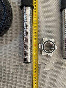 2x dlha Os /oska / hriadel na cinky, jednorucky 45cm, 28mm, - 5