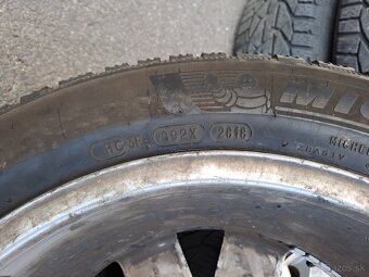 215/55/R17 Zimne - 5x112 - elektróny škoda Ronal - 5