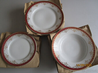 Predám sadu tanierov, karlovarský porcelán-ZĽAVA - 5