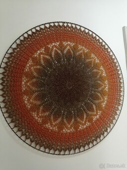 Hačkovaná mandala 1 - 5