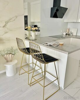 Barová stolička Preston - set 2ks - 5