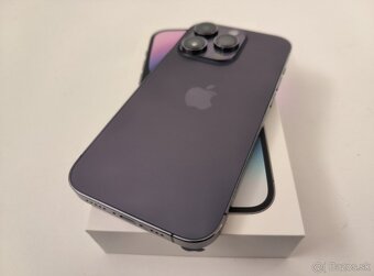 apple iphone 14 PRO 256gb Purple / Batéria 85% - 5