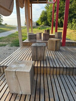 Dubové hranoly o veľkých prierezoch - 5