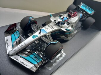 F1 MERCEDES W13 RUSSELL 1.WIN GP BRAZIL 2022 MINICHAMPS 1:18 - 5
