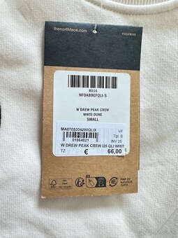 dámská smetanová The North Face mikina - 5