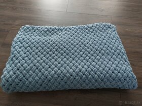 Ručne pletená deka - 5