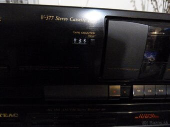 TEAC AG 550 stereo receiver+ TEAC V-377 tapedeck - 5