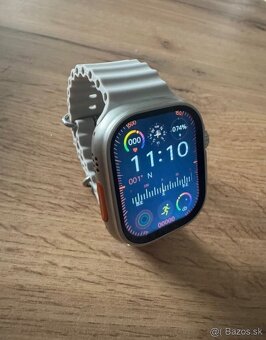 Inteligentné hodinky Ultra Watch 2 Titanium - šedé - 5