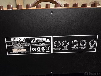 Predám 120W gitarové kombo Kustom Sienna65 - 5