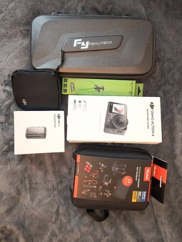 DJI osmo action 4 combo +DJI mic2 plus prislusenstvo - 5