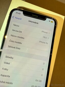 Apple iphone Xs, 64gb, White - 5