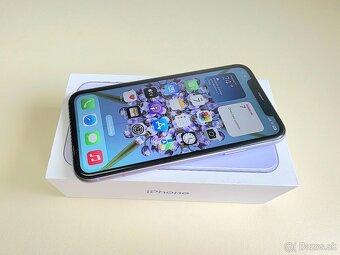 APPLE IPHONE 11 128GB PURPLE TOP STAV,ZDRAVIE BATERKY 100% - 5