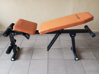Nastaviteľná lavička aj na brucho DUVLAN F.EQUIPMENT - NOVÁ - 5