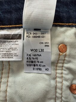 Pánske rifle LEVIS 511 SLIM W30 L30 - 5