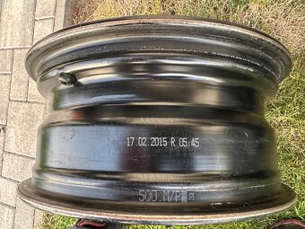 Originálne plechové disky VW 16" 5x112 – ET46 - 5