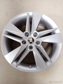 Alu Disky Škoda R17 5x112 Et41 6.5J Audi Volkswagen - 5