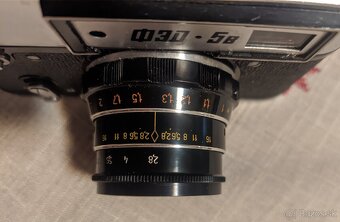 Fotoaparát FED 5B + puzdro ,100% stav - 5