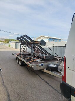 Dvojnapravovy prívesný vozík 2.6 t UNIKOL - 5