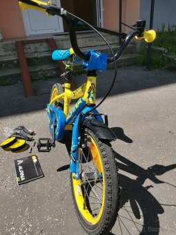 Predám detský bicykel 16" ALPINA - 5
