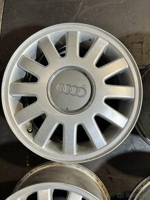 Audi original super stav R15 5x100 et38 6J TopStav - 5