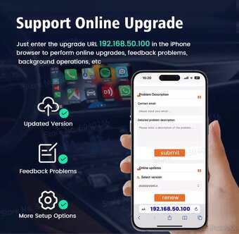 Bezdrôtový CarPlay adaptér CarlinKit Mini 5 SE – NOVÝ - 5