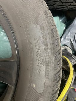 Na predaj kompletné zimné pneu 16´ + al disky Škoda superb 3 - 5