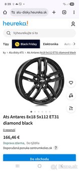 Predám zimnú sadu 5x112 R18 - 5