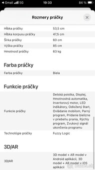 Práčka so sušičkou LG ešte rok záruka - 5