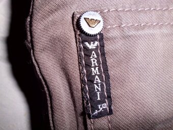 Armani  pánske rifl. nohavice  s elastanom   XL 38/34 - 5