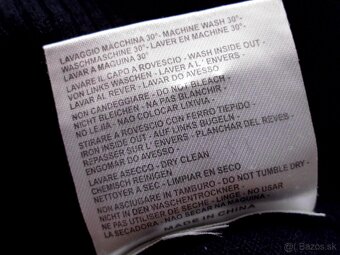 Gaudí pánsky sveter tmavodrý   L - 5