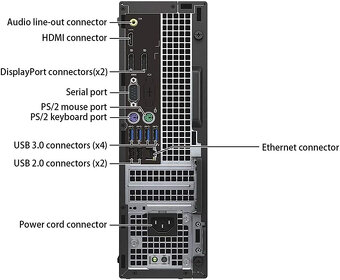 DELL 5040 SFF i3-6098P, 8GB RAM, 128GB SSD, DVD-RW, W11 Pro - 5