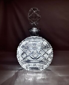 BOHEMIA Kristalova Karafa dekanter NOVÁ (zberateľských kus) - 5