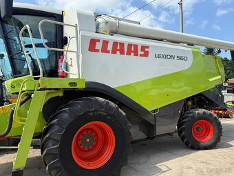 Sklízecí mlátička Claas Lexion 560, žací lišta V750, rok výr - 5
