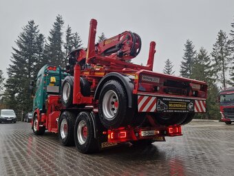 Lesovoz LESOVÚZ Scania V8 R580 do drewna drzewa lasu stos - 5