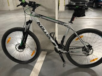 Kellys Viper 50 Silver-GreenNeon 27.5, - 5