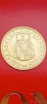 SVATOVÁCLAVSKÝ DUKÁT 1929, KRÁSNÝ STAV - 5