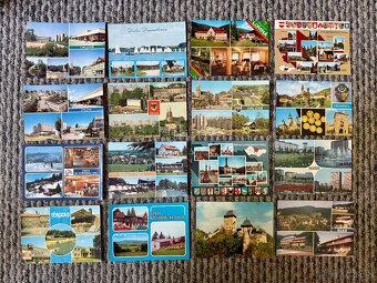 Retro pohľadnice Československo - 60 kusov - 5