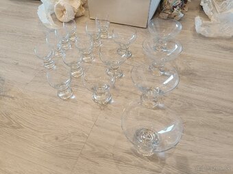 Poháre na zmrzlinu, sada, retro - 5