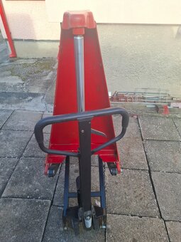 Ručný nožnicový paletový vozík - 5