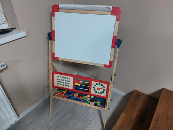 detský dielenský stolik Bosch ,79 dielna súprava / tabula - 5