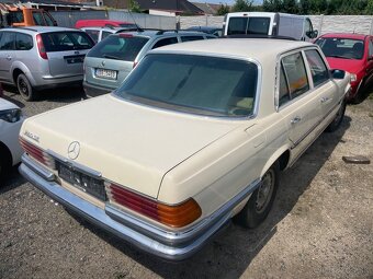 Veterán Mercedes Benz w116 280 SE policajna limuzina - 5