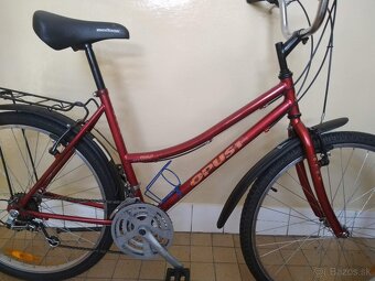 Dámsky bicykel OPUS,26"kolesá, veľmi dobrý stav - 5