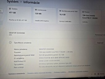 Lenovo ideapad slim 3i 14 so 16 gb ram 512gb ssd diskom a i7 - 5