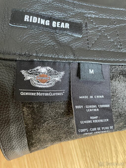 kožené čepsy / návleky Harley Davidson - 5