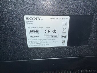 TV Sony Bravia KD-55XG8196 - 5
