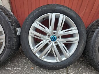 Zimné kolesá VW Tiguan 5x112 r19 235/50 r19 top stav - 5