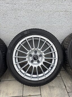 ATS ALU disky R17 5x112+Zimné HANKOOK 225/45 - 5